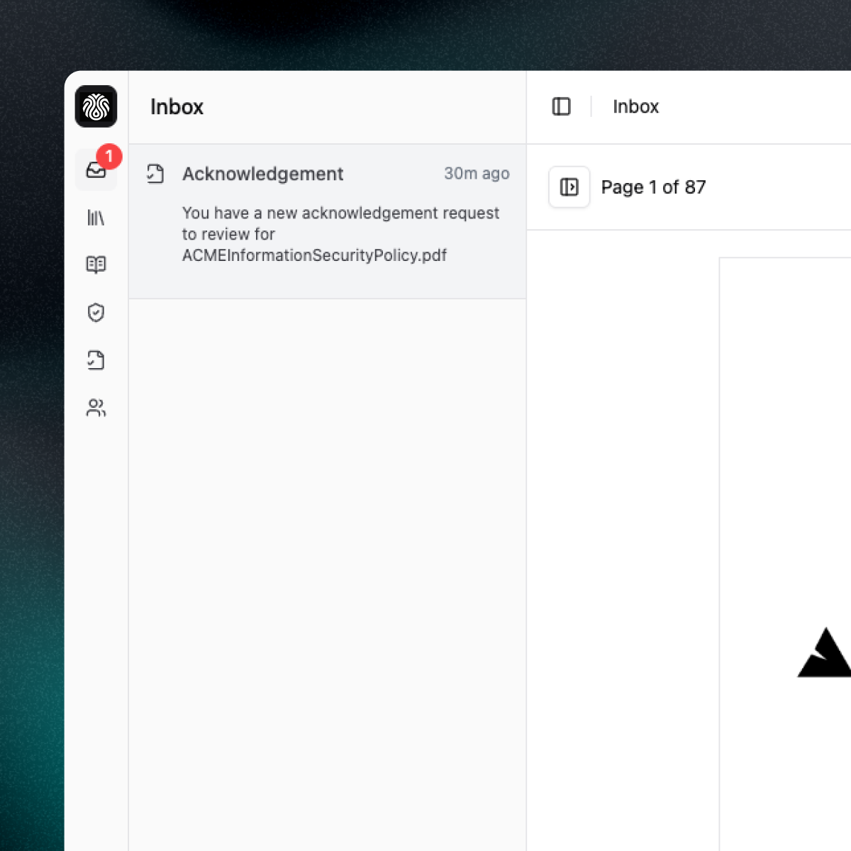 Knowledge Library Interface