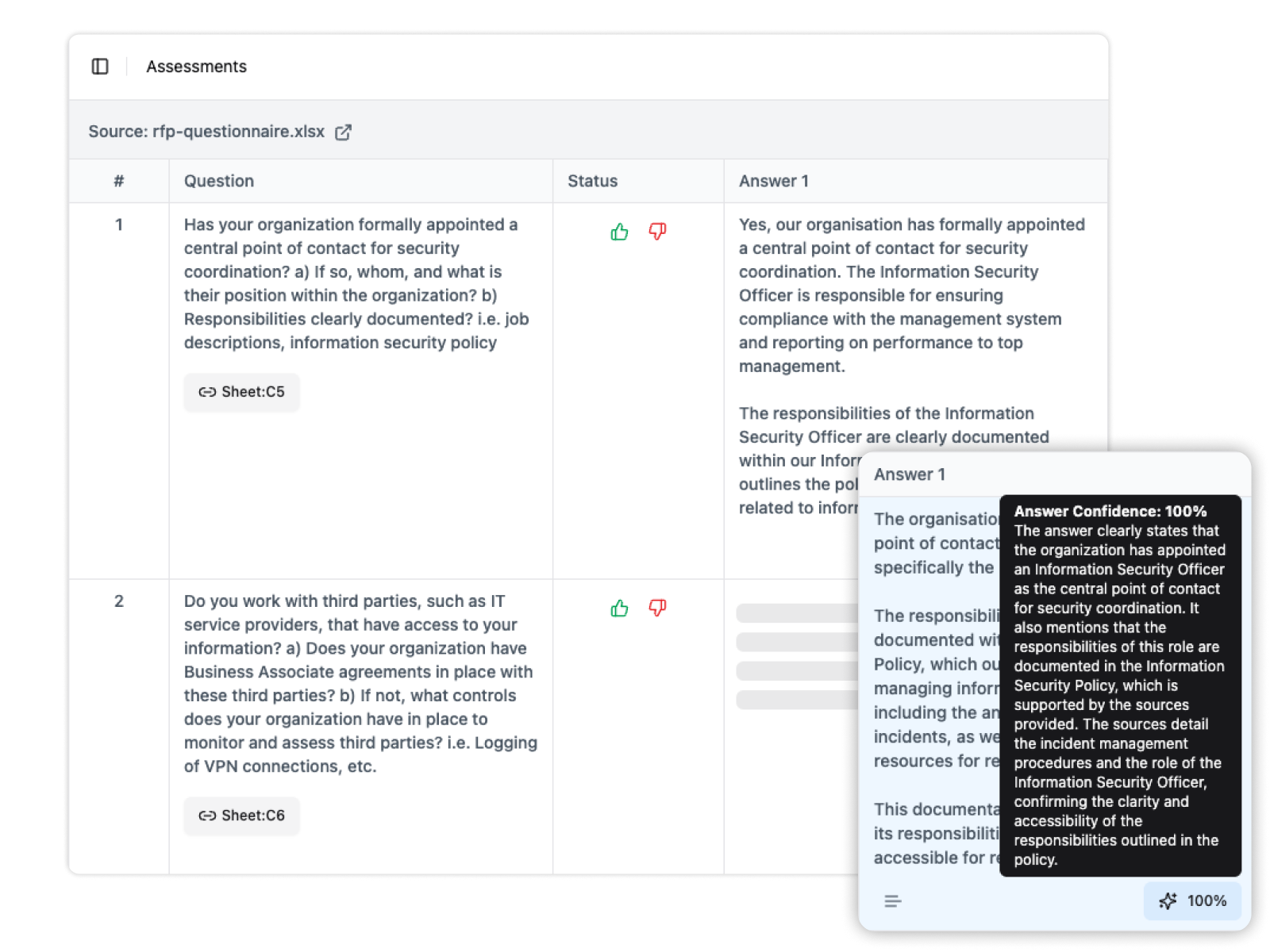 Knowledge Library Interface
