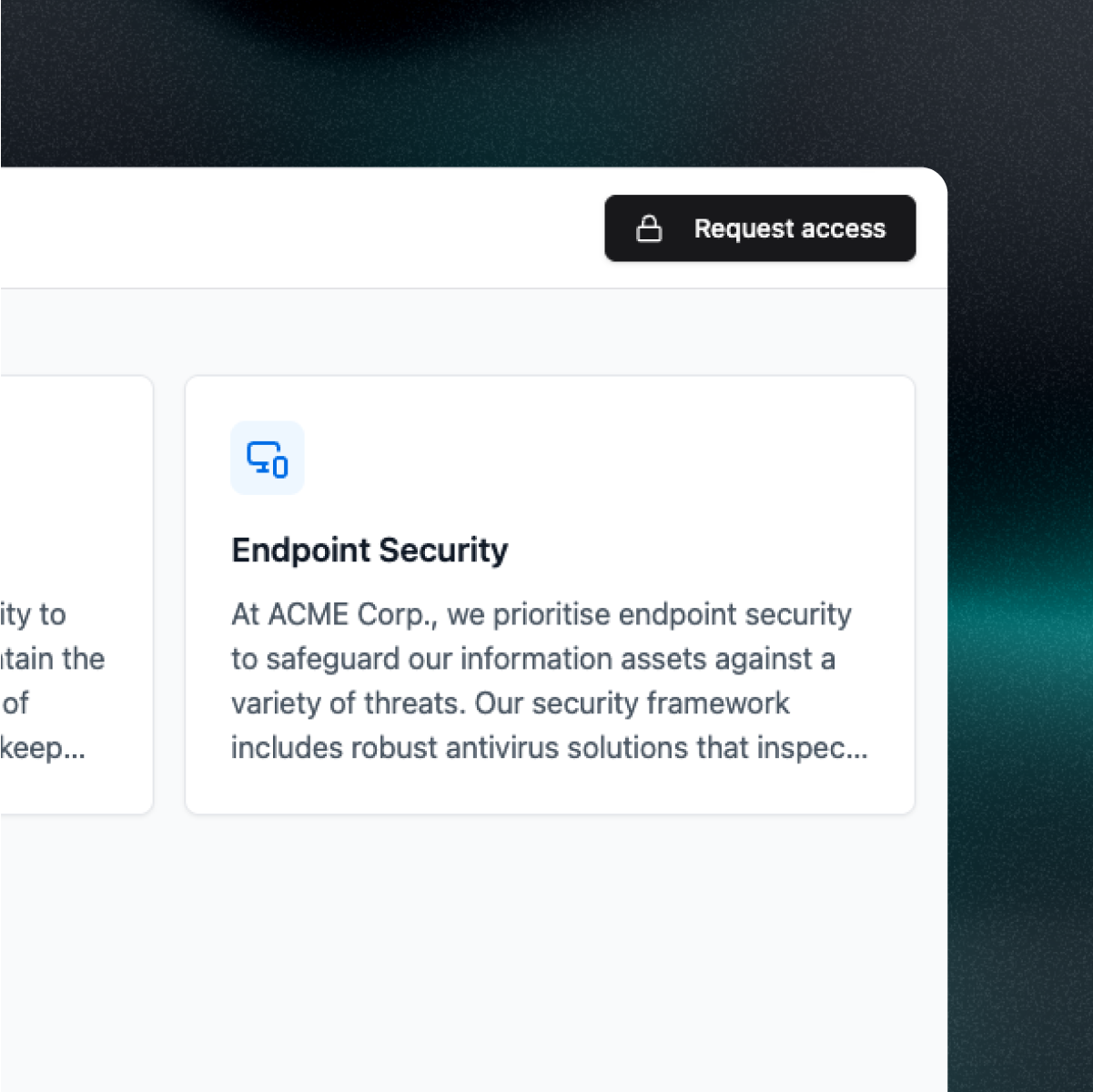 Knowledge Library Interface