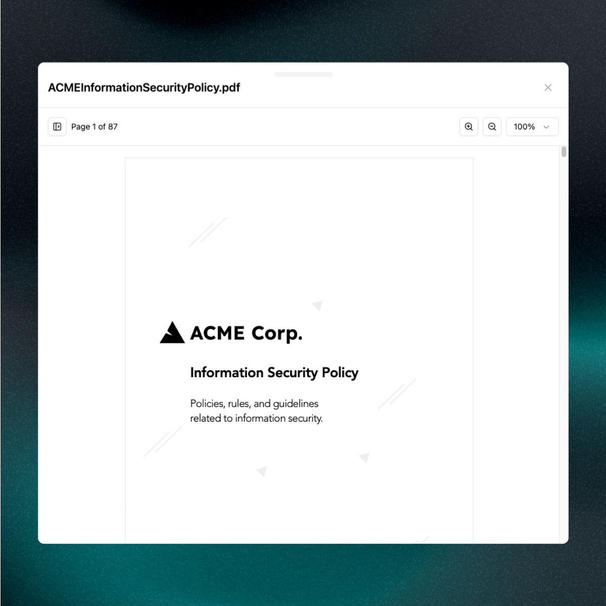 Knowledge Library Interface